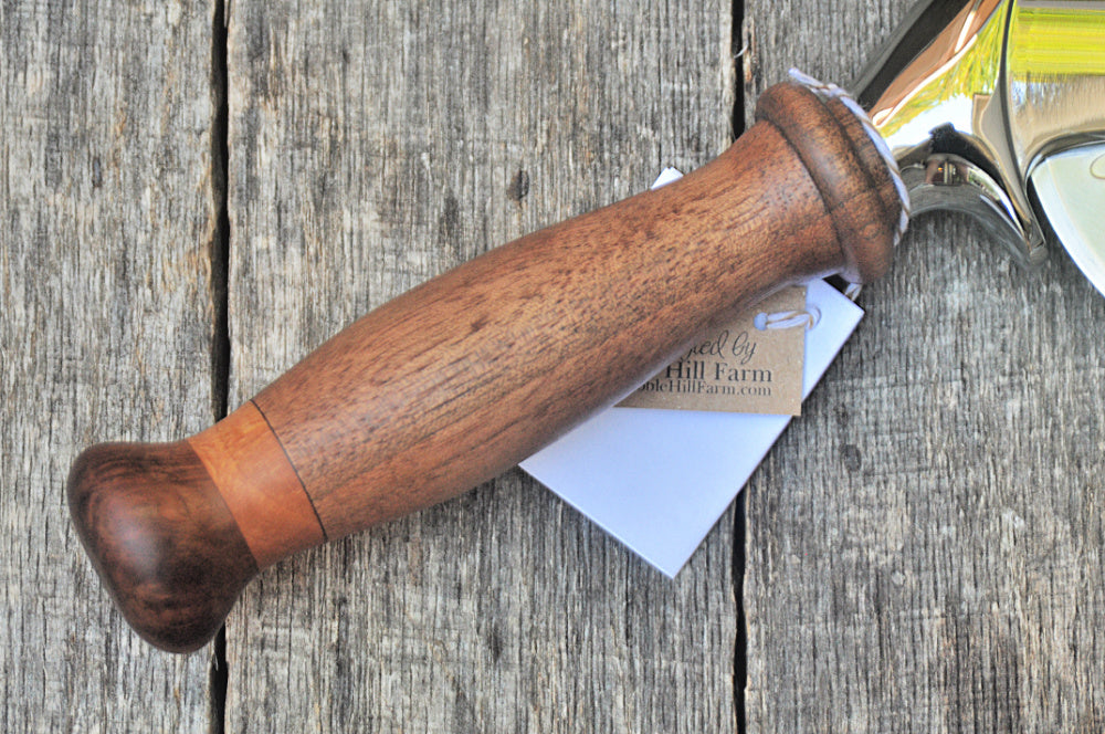 Pizza Cutter - Large Blade with Cherry & Cherry Burl Wood Handle - Cobble  Hill Farm Soap & Mercantile